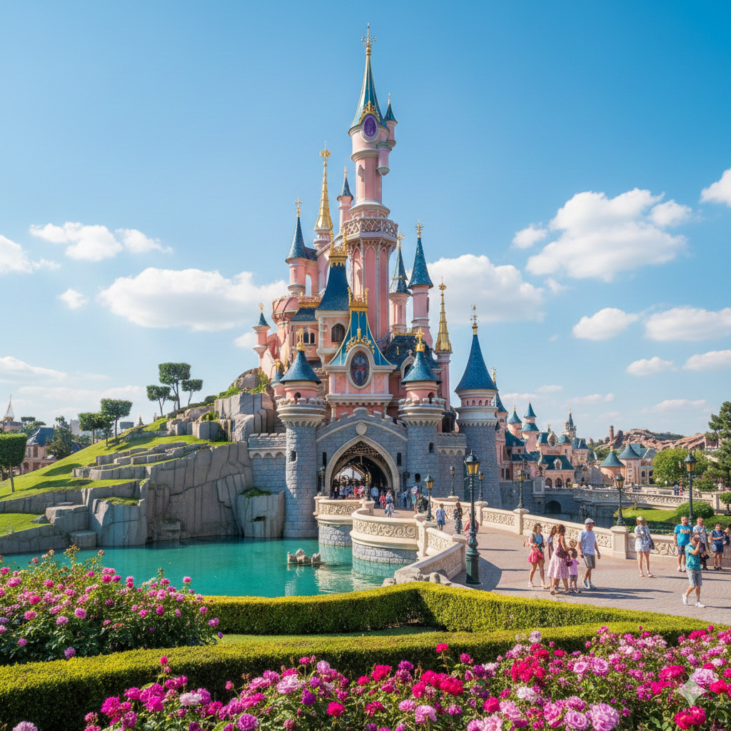 Luxury Taxi Service Paris - Beauvais to Disneyland Transfer