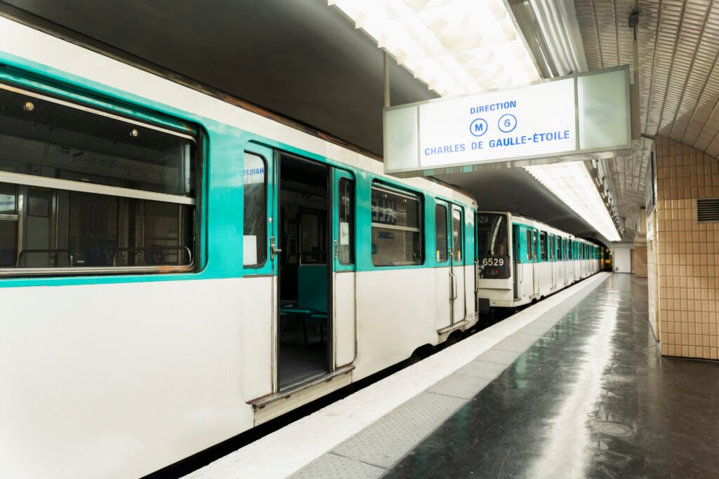 RER Train for CDG to Disneyland Paris Transfer